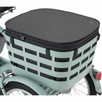 【メーカー純正品】【正規代理店品】バスケット リヤスクエアバスケットカバー(リヤ) RBC-FR ブラック 【自転車用品】(4)