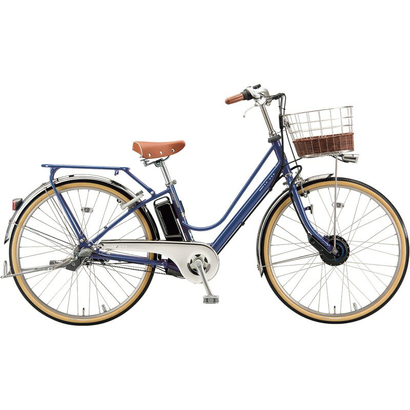 【メーカー純正品】【正規代理店品】 ブリヂストン 電動アシスト自転車 カジュナe CB6B42 E.Xアメリカンブルー 【2022年モデル】【完全組立済自転車】のサムネイル