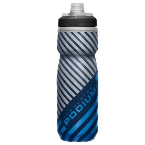 【メーカー純正品】【正規代理店品】CAMELBAK(キャメルバック) ボトル ポディウム チル 620ml ネイビー/ブルーストライプ