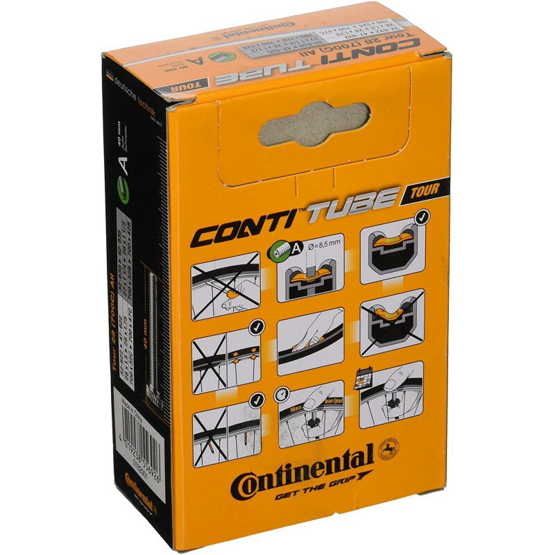 【メーカー純正品】【正規代理店品】コンチネンタル チューブ MTB 26 A40 47/62-559(26×1.5-2.5 米式バ..