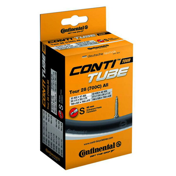 Rakuten - 【メーカー純正品】【正規代理店品】コンチネンタル チューブ MTB 26 47/559-62/559 D40(26×1.5-2.5 英式バルブ) 【自転車用品】