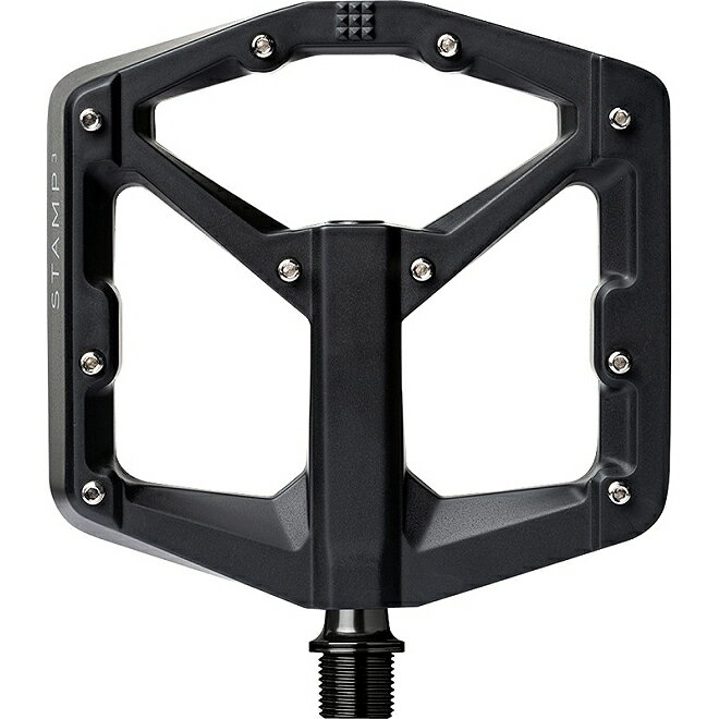 【メーカー純正品】【正規代理店品】CRANKBROTHERS(クランクブラザーズ) ペダル スタンプ3 ラージ ブラック マグネシウム 【自転車用品】