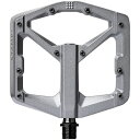 【メーカー純正品】【正規代理店品】CRANKBROTHERS(クランクブラザーズ) ペダル スタンプ3 ラージ グレー マグネシウム 【自転車用品】