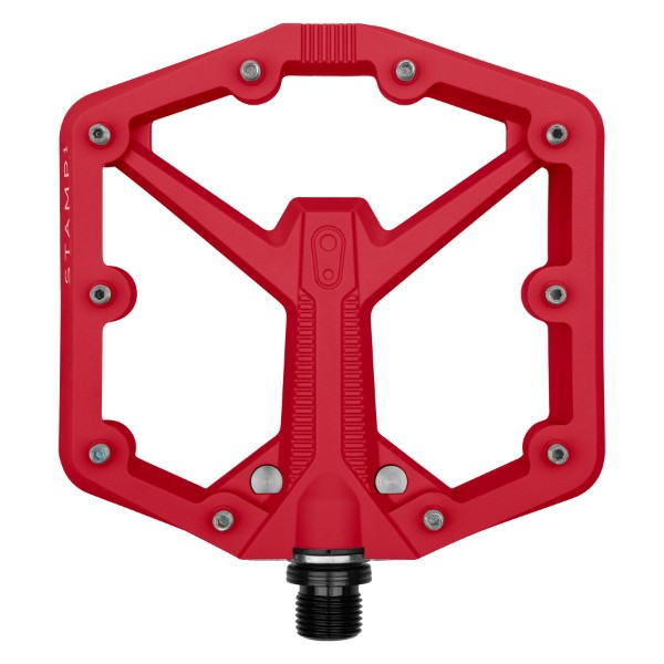 樂天商城 - CRANKBROTHERS(クランクブラザーズ) フラットペダル STAMP 1 GEN 2 ラージ レッド