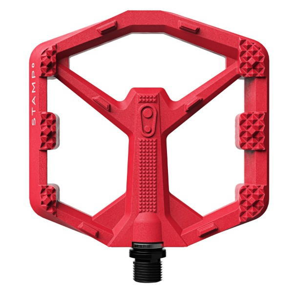 Rakuten - CRANKBROTHERS(クランクブラザーズ) CRANKBROTHERS スタンプ 0 フラットペダル レッド Lサイズ