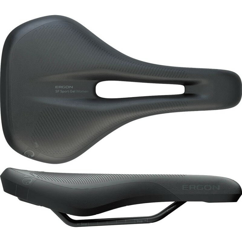 ERGON(エルゴン) サドル SF スポーツ ゲル ウィメン M/L BLK(4)