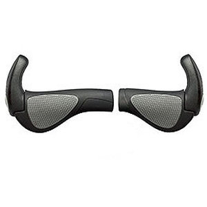 【メーカー純正品】【正規代理店品】ERGON(エルゴン) グリップ GP2 L ロング/ショート ブラック/グレー 【自転車用品】