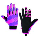 FUSE(フューズ) グローブ CHROMA CAMPOS GLOVE クローマ カンポス ネオンピンク/パープル Lサイズ