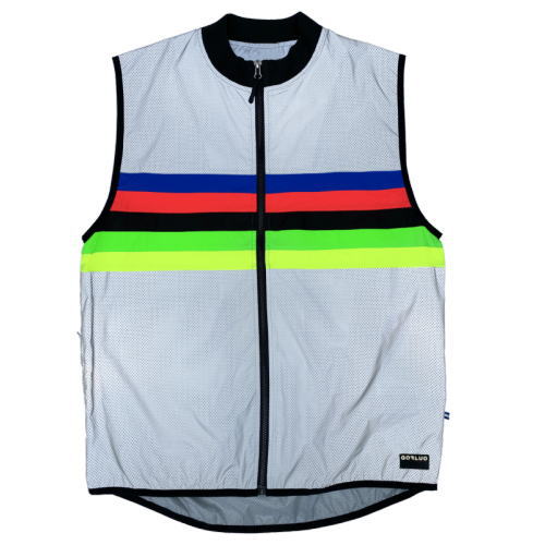 【メーカー純正品】【正規代理店品】Gofluo(ゴーフロー) セーフティベスト ダークチャンプ L (USサイズです)