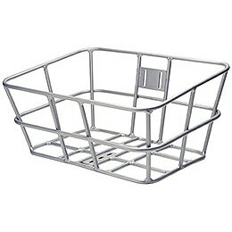 楽天自転車のトライ【メーカー純正品】【正規代理店品】GP（ギザ プロダクツ） AL-N03 アルミ バスケット L SIL 【自転車用品】