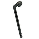 【メーカー純正品】【正規代理店品】GIZA(GP) HA-C80-2 スレッドステム 25.4x80x300mm BLK