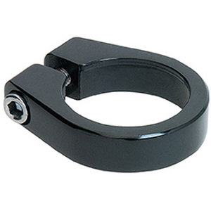 【メーカー純正品】【正規代理店品】GIZA(GP) CL-02A アルミ シートクランプ 31.8 BLK 【自転車用品】