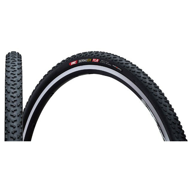 【メーカー純正品】【正規代理店品】IRC シクロクロス用タイヤ 700×32C シラクCX ノーマル チューブレスレディ 1本 (SERAC CX TUBELESS READY)