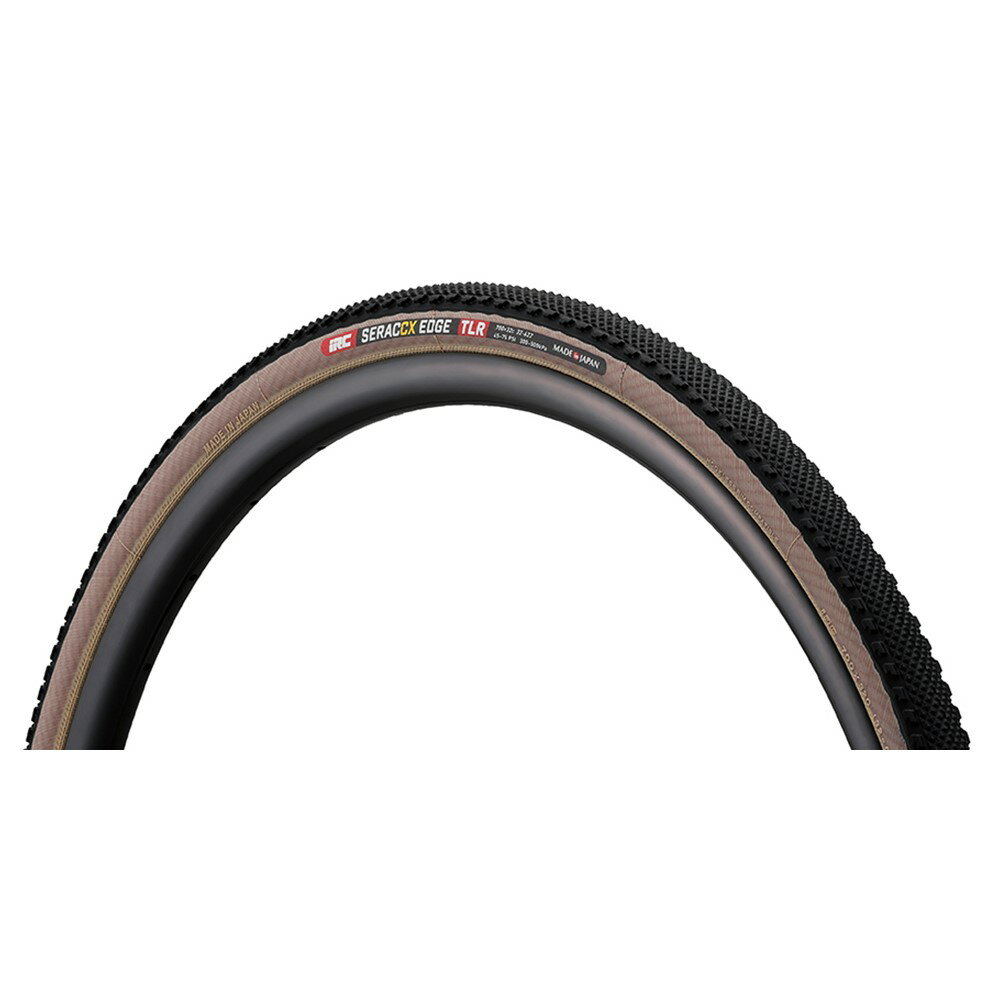 樂天商城 - IRC シクロクルスタイヤ 700×32C シラクCX EDGE チューブレスレディ TAN