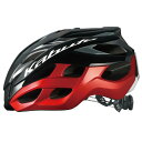 【メーカー純正品】【正規代理店品】OGK KABUTO 自転車用ヘルメット VOLZZA ブラックレッド L/XL(59-61cm)