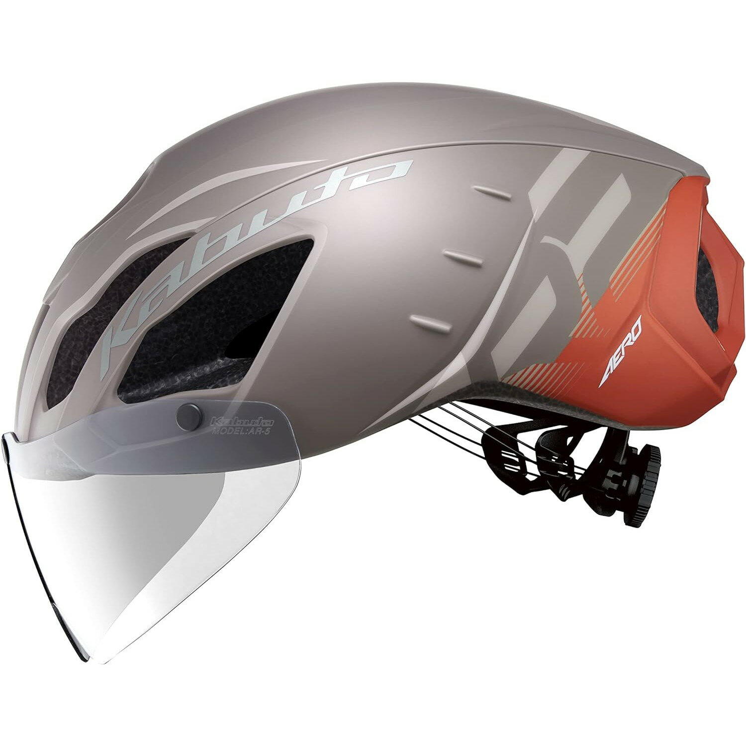 【メーカー純正品】【正規代理店品】OGK KABUTO(オージーケーカブト) ヘルメット AERO-R2 G-1マットブラウン XS/Sサイズ