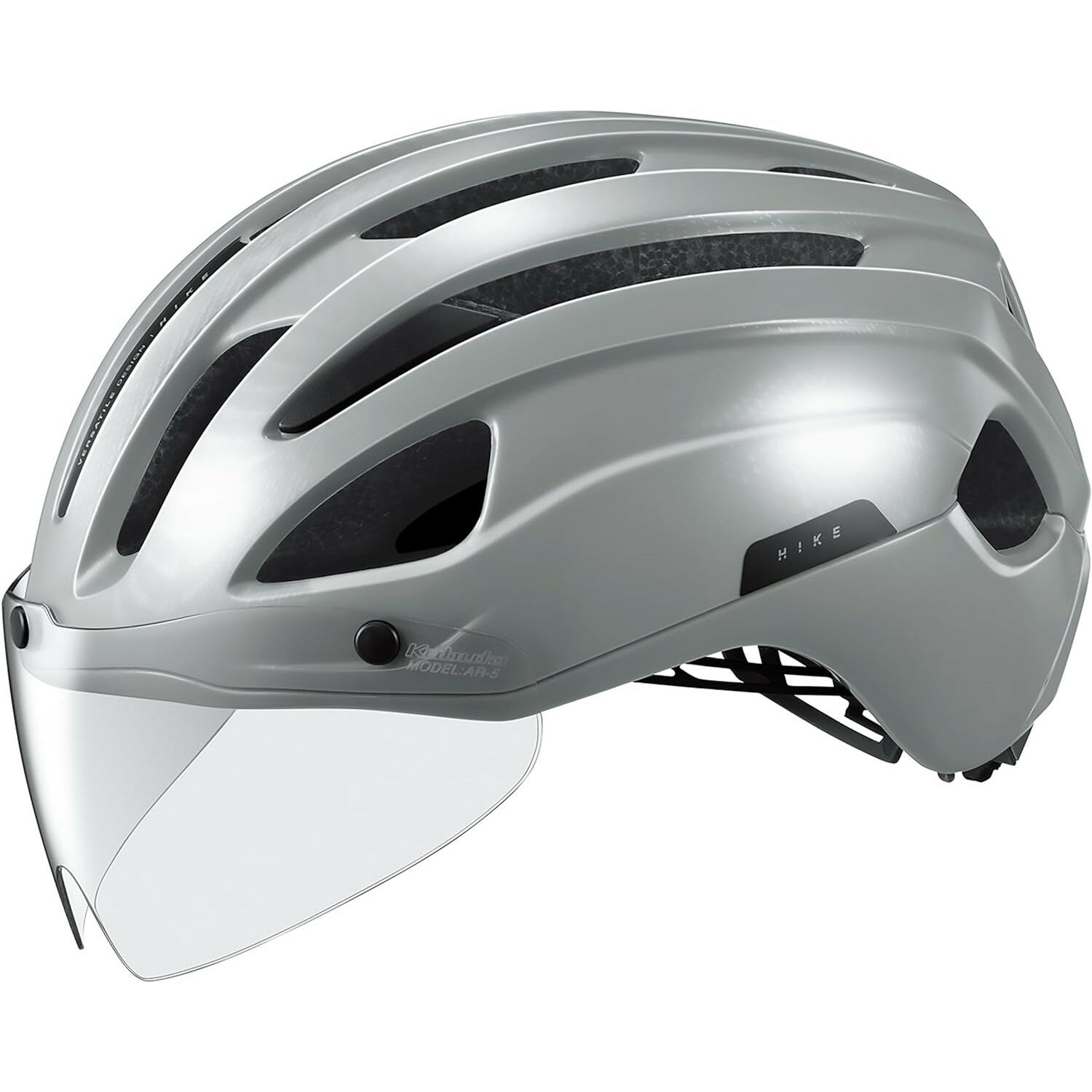 【メーカー純正品】【正規代理店品】OGK KABUTO(オージーケーカブト) ヘルメット HIKE グレー L/XL(4)