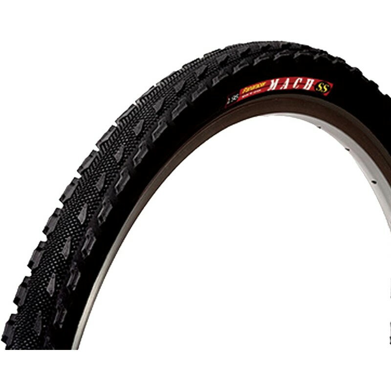 【メーカー純正品】【正規代理店品】Panaracer(パナレーサー) マウンテンバイク街乗り用タイヤ マッハSS 26X1.95 Black(ワイヤー仕様)