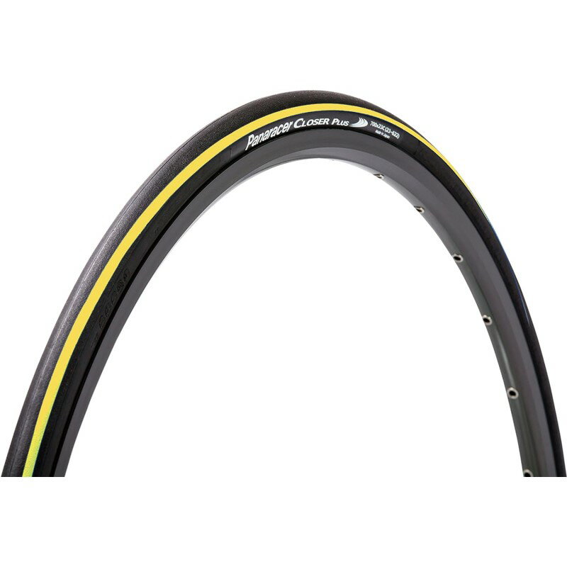 【メーカー純正品】【正規代理店品】Panaracer(パナレーサー) CLOSER PLUS 700x25C イエロー(4.0)
