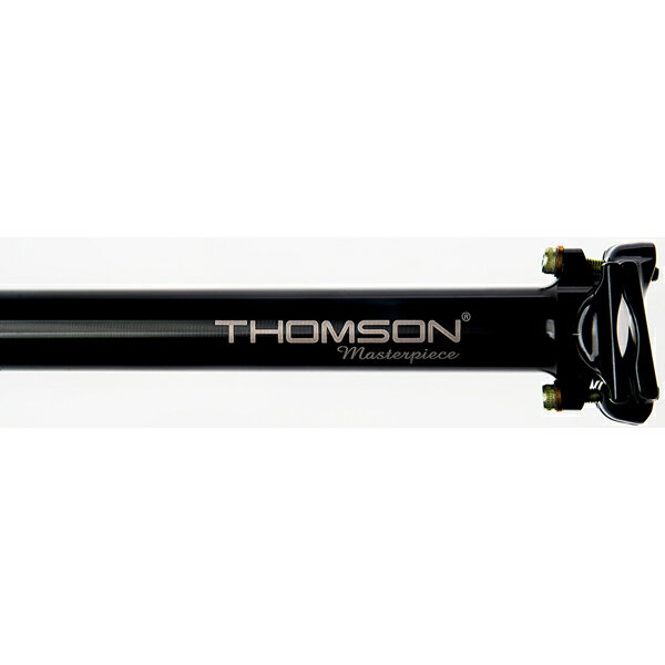 【メーカー純正品】【正規代理店品】THOMSON(トムソン) Masterpiece Seatpost 330mm BLK 27.2mm 【自転車用品】