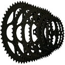 【メーカー純正品】【正規代理店品】TIOGA(タイオガ) チェーンリング (5アーム用/PCD 110mm) 38T BLK 【自転車用品】