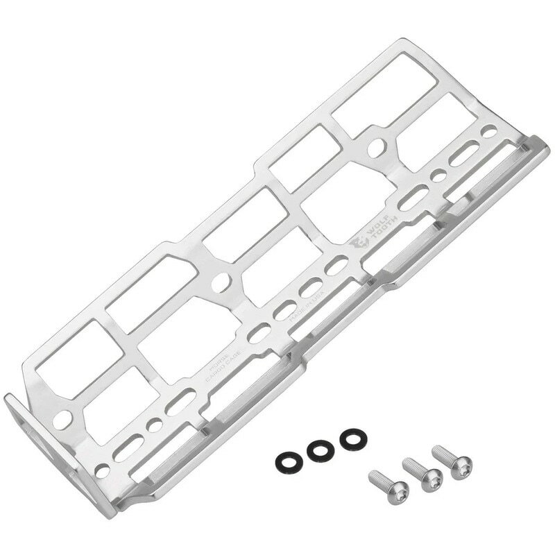 WOLF TOOTH Morse Cargo Cage Raw Silver ケージのみ