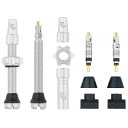 WOLF TOOTH チューブレスバルブ Tubeless Valve Stem Kit 44mm ロウシルバー