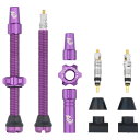 WOLF TOOTH チューブレスバルブ Tubeless Valve Stem Kit 60mm パープル