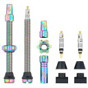 WOLF TOOTH チューブレスバルブ Tubeless Valve Stem Kit 60mm レインボー