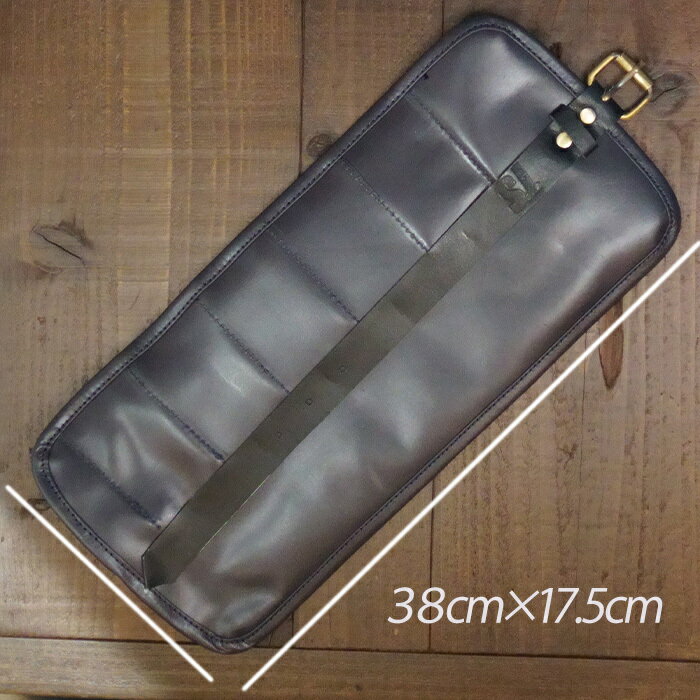 時計牛革携帯ケース5本用