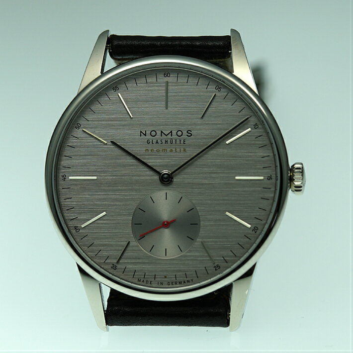 ノモス nomos 腕時計 オリオン ネオマティック 39 シルバーカット