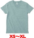 【送料無料】4.3オンス無地半袖スリムフィットVネックTシャツXS〜XL【sfv-113/SFV113】【TRUSS/トラス】【メンズ】【薄手】