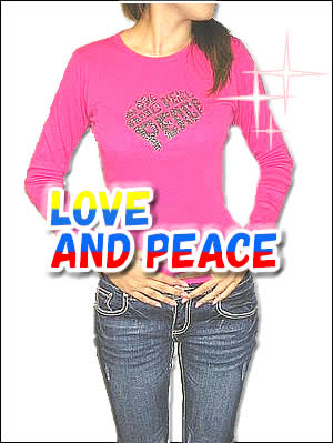 ��ӥ塼�Σ�.����ǰ�̡ܶ�����LOVE��PEACE�ۥ�ǥ��������ե��åȥǥ�����T�����
