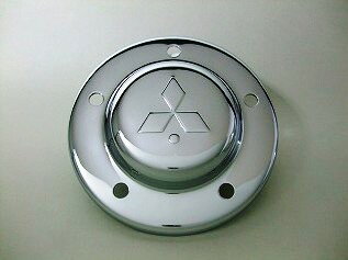 【鍛冶屋製】　メッキフロントハブキャップ　ふそう大型　R/Lセット