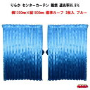 遮光性99.9% 生地：ポリエステル(難燃加工) アコーディオン式 カラー：ブルー サイズ：縦：約1000mm×横：約1200mm(2枚) カーテンフック30個付 メーカー名：株式会社 ジェットイノウエ カーテンレール・純正対応カーテンランナーはこちら