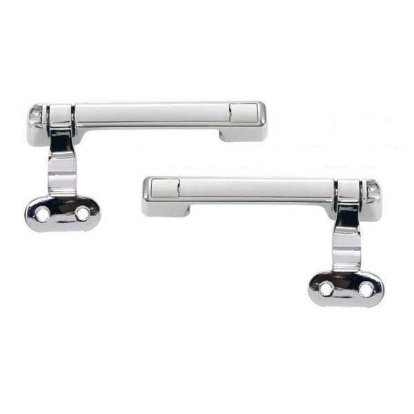 クロームメッキ　フロントグリップ　左右セット　ふそう4t フルコンファイター/NEWファイター標準、ワ..