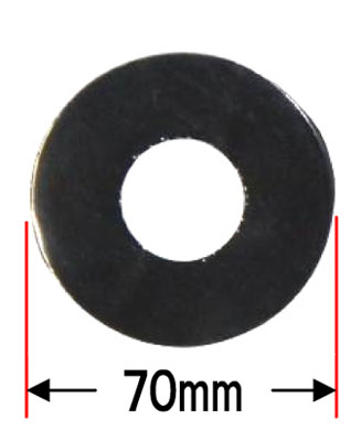 吸盤補強シート　「ピタット君」　70mm