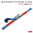 LSR 50 ST10-30TS ワンピース金具 1m-3m ラッシングベルト ケース入り