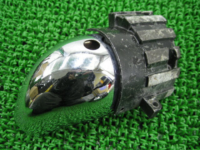 V-MAX エキパイカバー 左 ヤマハ 純正 バイク 部品 5GK 1UR 4C4 3JP 2WE 2LT 車検 Genuine 【中古】 dZ