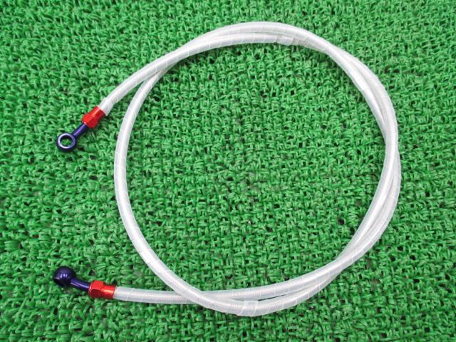 汎用 メッシュブレーキホース 在庫有 即納 社外 新品 バイク 部品 CB XJR ZRX ゼファー等に 未使用 Ed