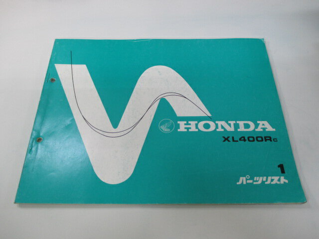 XL400R パーツリスト 1版 ホンダ 正規 バイク 整備書 ND01-100整備に役立ちます as 車検 パーツカタログ 整備書 【中古】 1