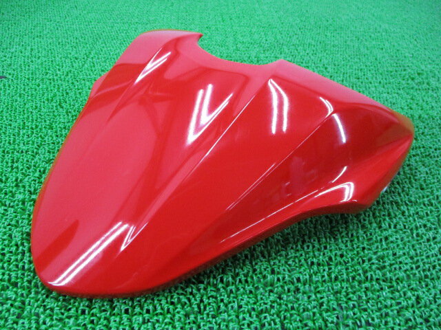 M1200シングルシートカウル赤ドゥカティ純正バイク部品美品リアカバーモンスターそのまま使える車検Genuine【中古】
