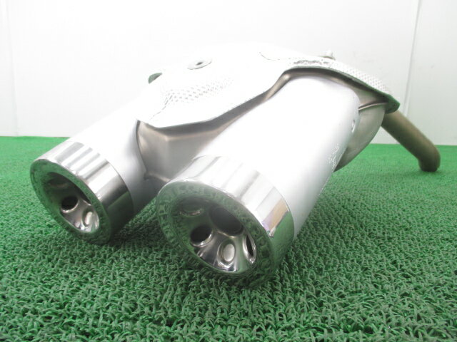 ムルティストラーダ1000DS サイレンサーマフラー ZDMA100AB5B016*** ドゥカティ 純正 バイク 部品 2006年式外し コケキズ無し そのまま使える 車検 Genuine 【中古】 16