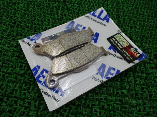 アエラ製モンスター400 ブレーキパッド 在庫有 即納 社外 新品 バイク 部品 未使用 ドゥカティ ブレンボ AELLA モンスターS2R