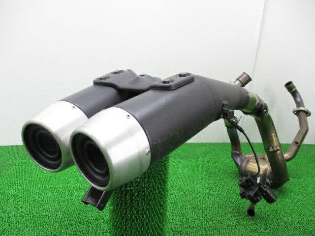 ハイパーモタード1100SP マフラー ZDMB104AAAB017*** ドゥカティ 純正 バイク 部品 2010年式外し コンディション良好 コケキズ無し フルエキ 車検 Genuine 【中古】 10