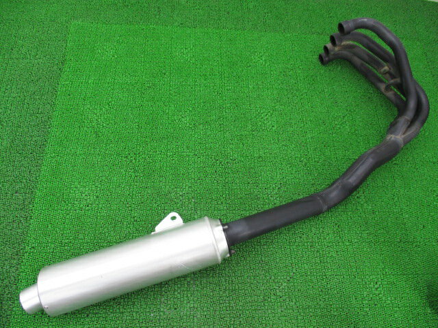 ZRX1100 マフラー カワサキ 純正 バイク 部品 ZR1100C フルエキ コンディション良好 コケキズ無し 品薄 車検 Genuine 【中古】