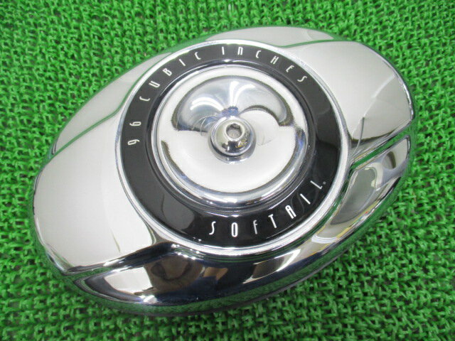 FLSTN1580エアクリーナーカバー5HD1JD5188Y063***ハーレー純正バイク部品2008年式外し割れ欠け無し品薄希少品車検Genuine【中古】 2