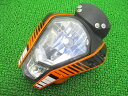 125デューク ヘッドライト KTM 純正 バイク 部品 割れ欠け無し 品薄 希少品 フロントマスク 200デューク 車検 Genuine 【中古】