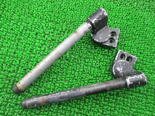 FX400R セパレートハンドル 左右 カワサキ 純正 バイク 部品 ZX400D 曲がり無し 品薄 希少品 車検 Genuine 【中古】 8