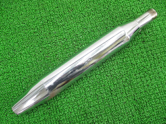 FLSTC1450 サイレンサーマフラー 片側 ハーレー 純正 バイク 部品 機能的問題なし 品薄 希少品 車検 Genuine 【中古】 54